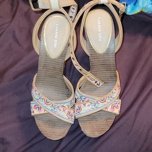 GIANNI BINI WEDGE HEELS